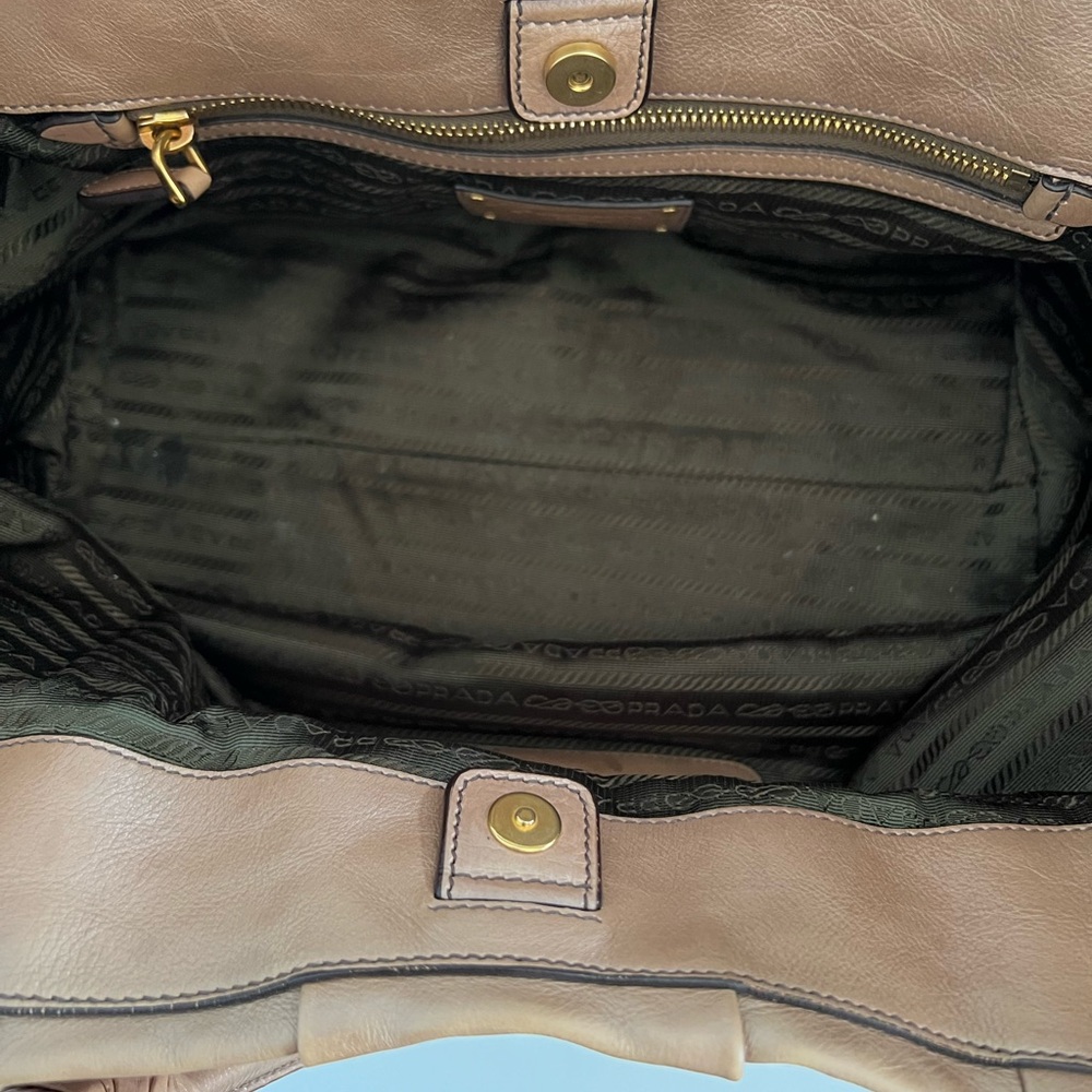 Prada Brown Ombré Shoulder Bag - Picture 13 of 16